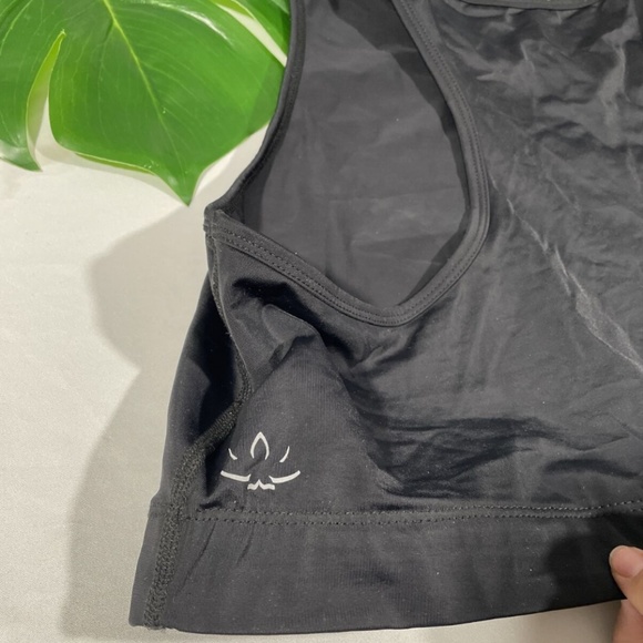 NEW BEYOND YOGA [ PLUS‎ 3X ] High Neck Racer Back Sports Bra in Black - Picture 7 of 11